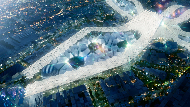 Illustration for article titled ​Dubai's $7 Billion Expo 2020 Could Become a Glittering White Whale